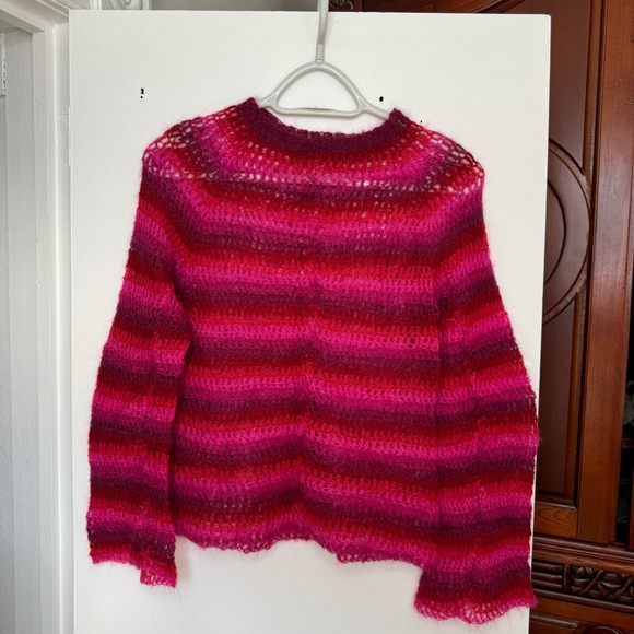 Crochet Mohair Sweater - Picture 2 of 5